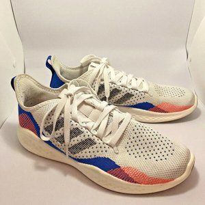 Adidas Fluidflow 2.0 FY5959 Low Top White Athletic Running Shoes Men Size 8.5
